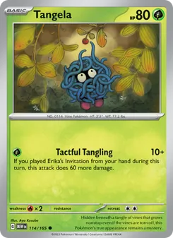 Tangela [Tactful Tangling] 카드 이미지