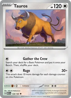 Tauros [Gather the Crew | Rage] 카드 이미지