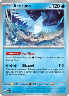 Articuno [Ice Float | Blizzard] 카드 이미지
