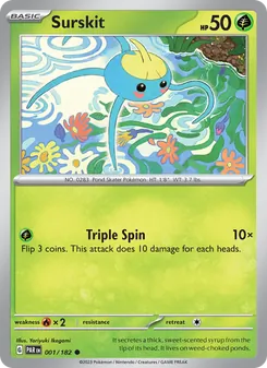 Surskit [Triple Spin] 카드 이미지