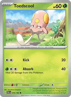 Toedscool [Kick | Absorb] 카드 이미지