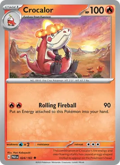 Crocalor [Rolling Fireball] 카드 이미지