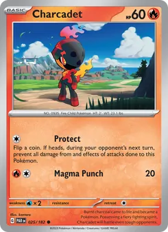 Charcadet [Protect | Magma Punch] 카드 이미지