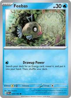 Feebas [Drawup Power] 카드 이미지