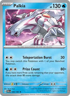 Palkia [Teleportation Burst | Prize Count]