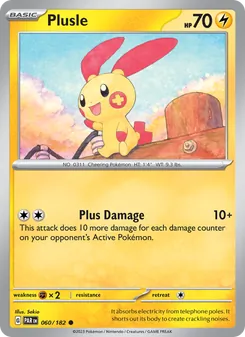 Plusle [Plus Damage] 카드 이미지