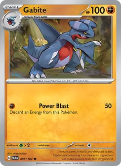 Gabite [Power Blast] 카드 이미지