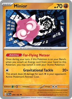 Minior [Far-Flying Meteor | Gravitational Tackle]
