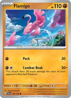 Flamigo [Peck | Combat Beak] 카드 이미지