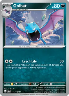Golbat [Leech Life] 카드 이미지