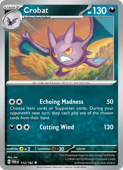 Crobat [Echoing Madness | Cutting Wind] 카드 이미지