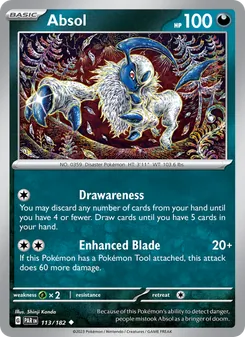 Absol [Drawareness | Enhanced Blade] 카드 이미지