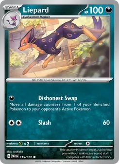 Liepard [Dishonest Swap | Slash]