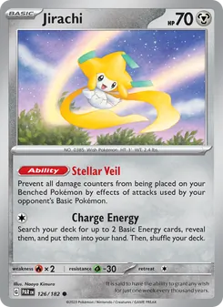Jirachi [Stellar Veil | Charge Energy] 카드 이미지