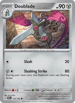 Doublade [Slash | Slashing Strike] 카드 이미지