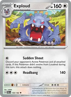Exploud [Sudden Shout | Headbang] 카드 이미지