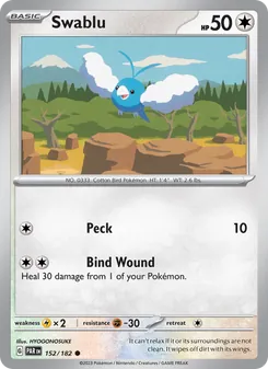 Swablu [Peck | Bind Wound]