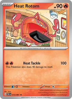 Heat Rotom [Heat Tackle] 카드 이미지