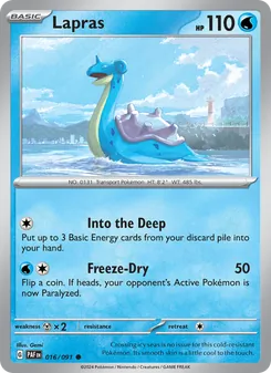 Lapras [Into the Deep | Freeze-Dry]