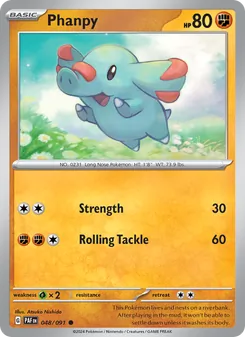 Phanpy [Strength | Rolling Tackle]