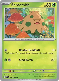 Shroomish [Double Headbutt | Seed Bomb]