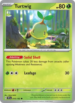 Turtwig [Solid Shell | Leafage] 카드 이미지