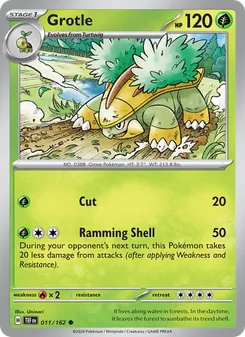 Grotle [Cut | Ramming Shell] 카드 이미지