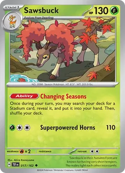 Sawsbuck [Changing Seasons | Superpowered Horns]