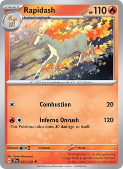 Rapidash [Combustion | Inferno Onrush]