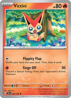 Victini [Flippity Flap | Singe Off] 카드 이미지