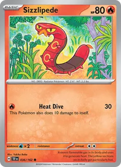 Sizzlipede [Heat Dive] 카드 이미지