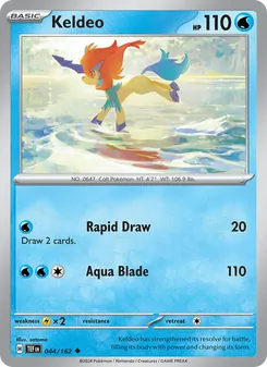 Keldeo [Rapid Draw | Aqua Blade]