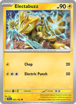 Electabuzz [Chop | Electric Punch] 카드 이미지