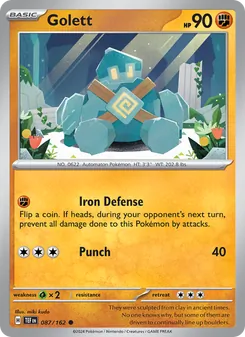 Golett [Iron Defense | Punch] 카드 이미지