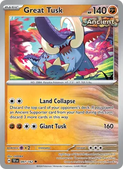 Great Tusk [Land Collapse | Giant Tusk] 카드 이미지