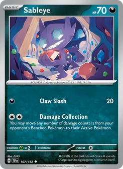 Sableye [Claw Slash | Damage Collection]