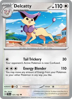 Delcatty [Tail Trickery | Energy Blender] 카드 이미지