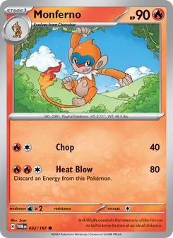 Monferno [Chop | Heat Blow]