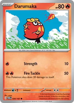 Darumaka [Strength | Fire Tackle] 카드 이미지