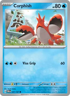 Corphish [Vise Grip] 카드 이미지