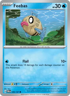 Feebas [Flail] 카드 이미지