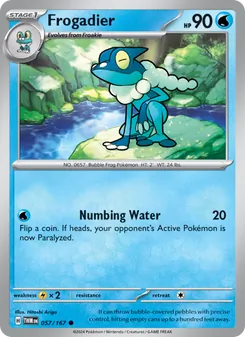 Frogadier [Numbing Water] 카드 이미지