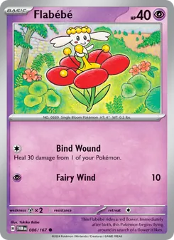 Flabébé [Bind Wound | Fairy Wind] 카드 이미지