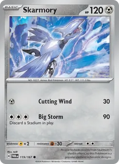 Skarmory [Cutting Wind | Big Storm]
