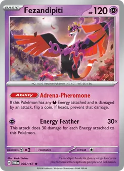 Fezandipiti [Adrena-Pheromone | Energy Feather] 카드 이미지