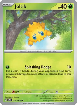 Joltik [Splashing Dodge] 카드 이미지