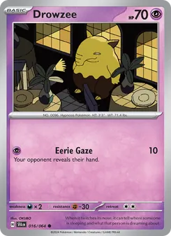 Drowzee [Eerie Gaze] 카드 이미지