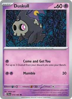 Duskull [Come and Get You | Mumble] 카드 이미지