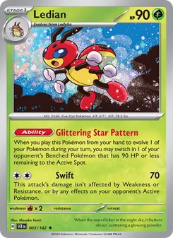 Ledian [Glittering Star Pattern | Swift] 카드 이미지