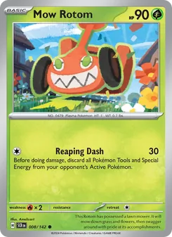 Mow Rotom [Reaping Dash]